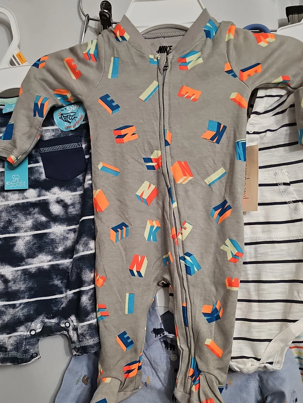 3-6Months 5PC Nike Carter's First Impressions Bear Camp Bundle NEW MSRP $100+